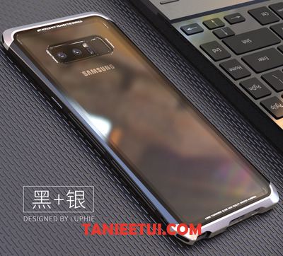 Etui Samsung Galaxy Note 8 Metal Gwiazda Ochraniacz, Pokrowce Samsung Galaxy Note 8 Tylna Pokrywa Telefon Komórkowy Niebieski