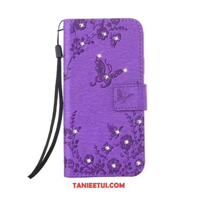 Etui Samsung Galaxy Note 8 Portfel Skórzany Futerał Rhinestone, Pokrowce Samsung Galaxy Note 8 Gwiazda Ochraniacz Telefon Komórkowy