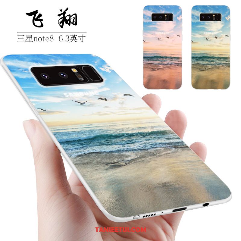Etui Samsung Galaxy Note 8 Silikonowe Ochraniacz Gwiazda, Futerał Samsung Galaxy Note 8 Anti-fall Telefon Komórkowy Osobowość