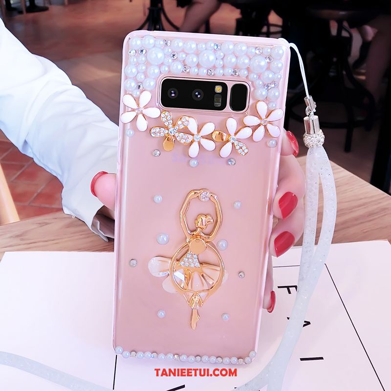 Etui Samsung Galaxy Note 8 Telefon Komórkowy Gwiazda Miękki, Obudowa Samsung Galaxy Note 8 Silikonowe Wiszące Ozdoby Przezroczysty