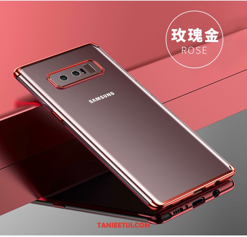 Etui Samsung Galaxy Note 8 Telefon Komórkowy Ochraniacz Miękki, Futerał Samsung Galaxy Note 8 Przezroczysty Gwiazda Niebieski