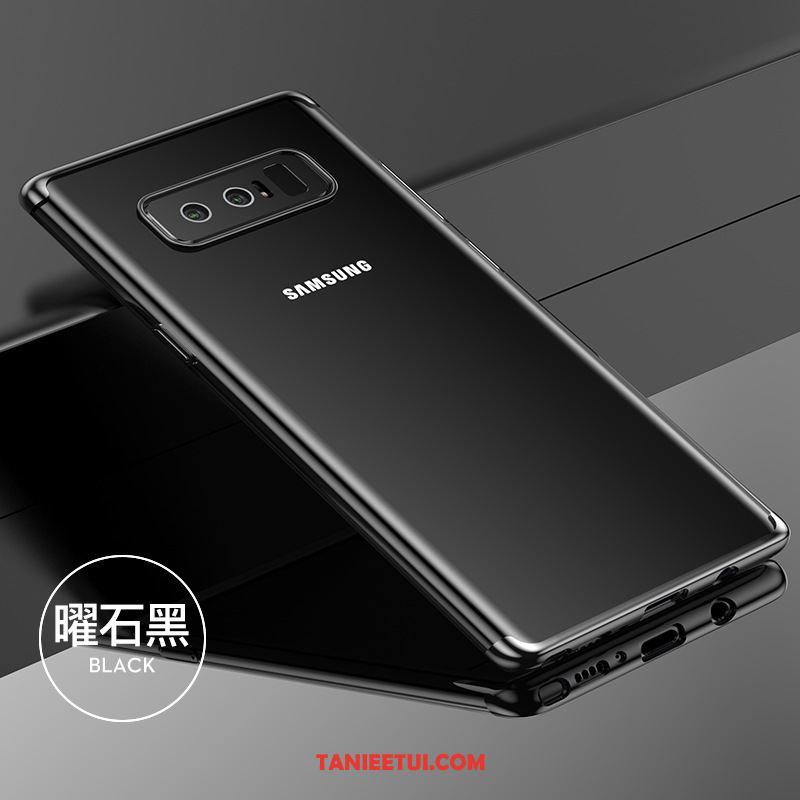 Etui Samsung Galaxy Note 8 Telefon Komórkowy Ochraniacz Miękki, Futerał Samsung Galaxy Note 8 Przezroczysty Gwiazda Niebieski