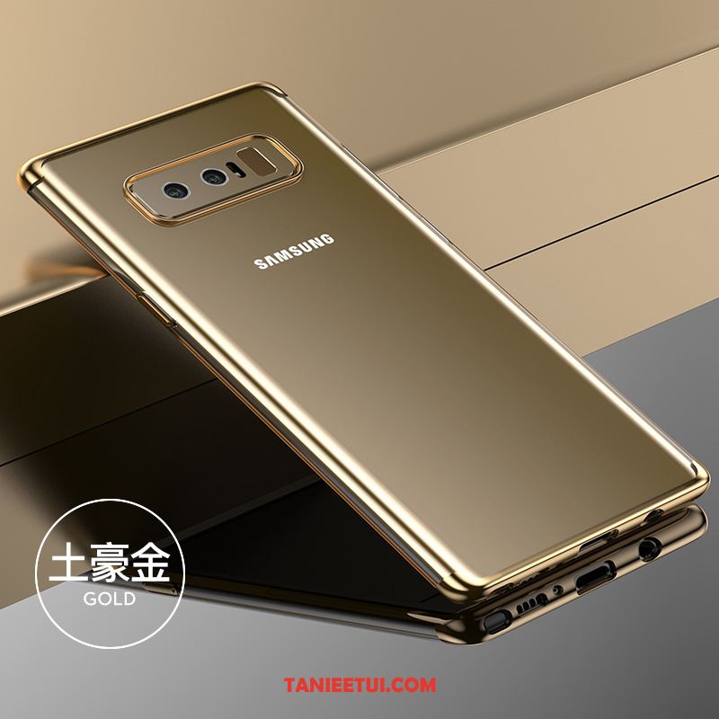 Etui Samsung Galaxy Note 8 Telefon Komórkowy Ochraniacz Miękki, Futerał Samsung Galaxy Note 8 Przezroczysty Gwiazda Niebieski