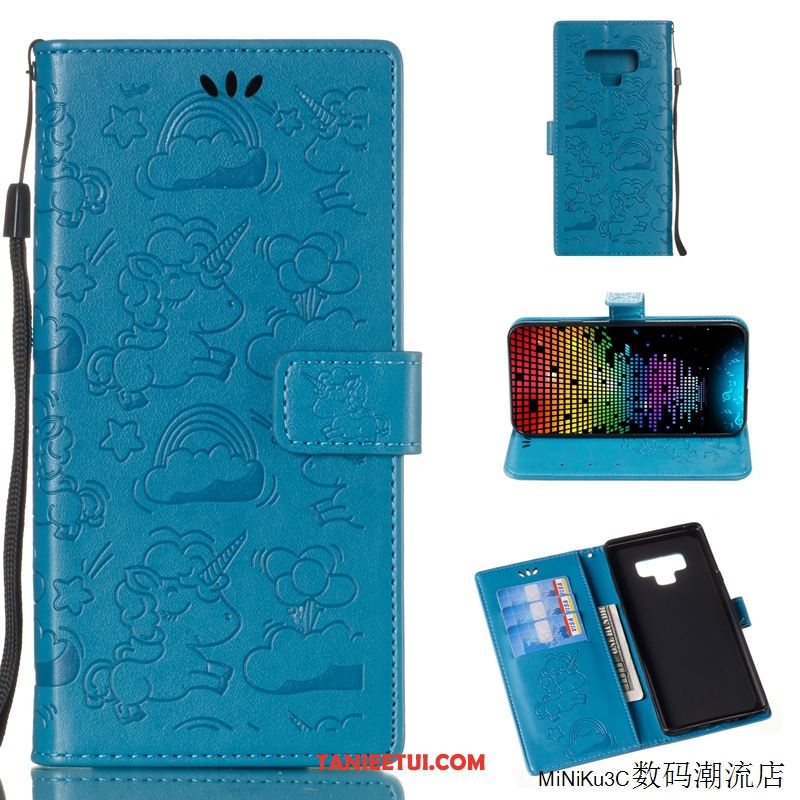 Etui Samsung Galaxy Note 9 Karta Telefon Komórkowy Ochraniacz, Futerał Samsung Galaxy Note 9 Różowe Złoto Miękki Gwiazda