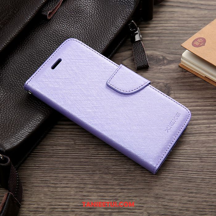 Etui Samsung Galaxy Note 9 Klapa Telefon Komórkowy Gwiazda, Obudowa Samsung Galaxy Note 9 Skórzany Futerał Portfel Purpurowy