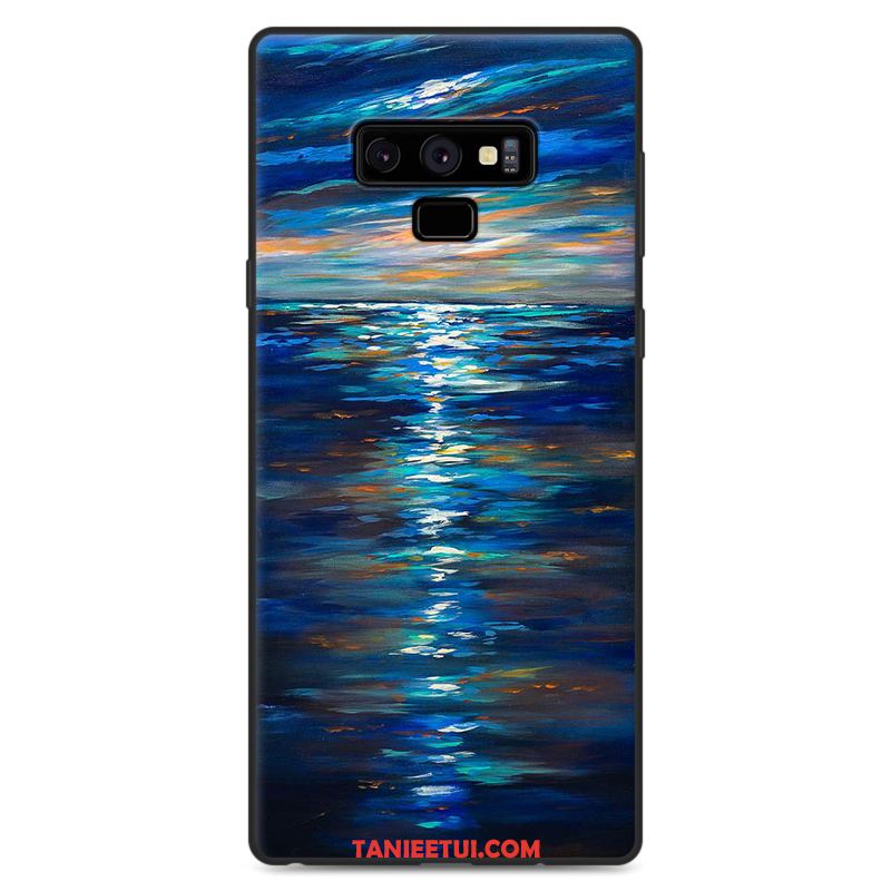 Etui Samsung Galaxy Note 9 Kreskówka Czarny Kreatywne, Obudowa Samsung Galaxy Note 9 Ochraniacz Telefon Komórkowy Gwiazda