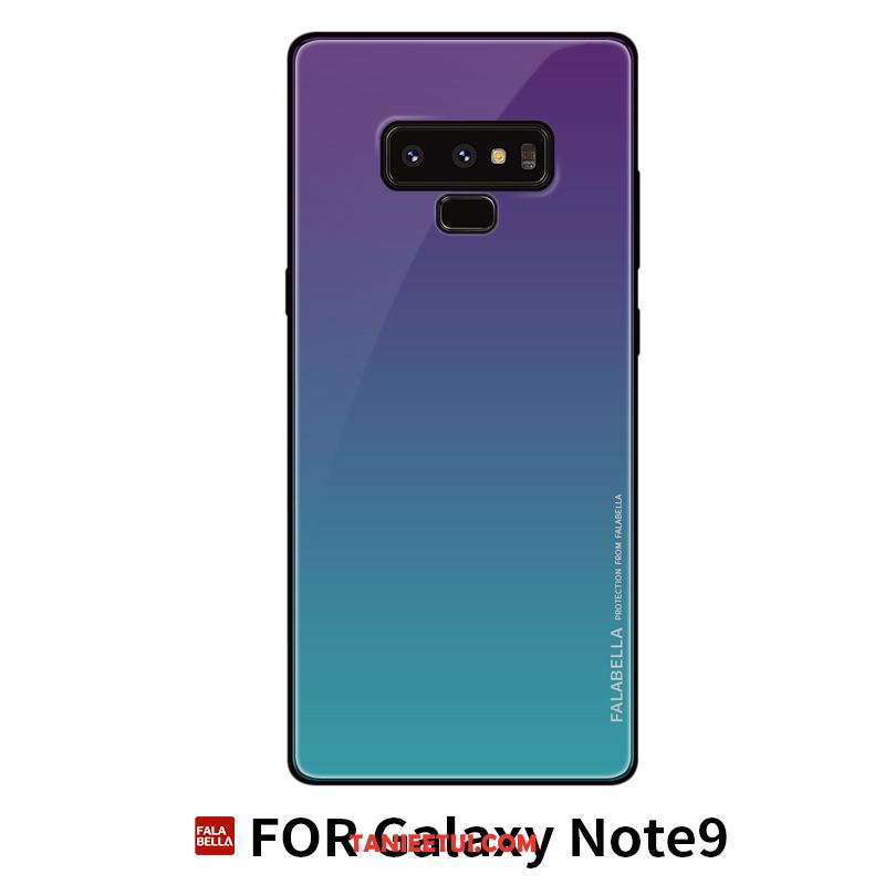 Etui Samsung Galaxy Note 9 Modna Marka Silikonowe Anti-fall, Pokrowce Samsung Galaxy Note 9 Czerwony Gwiazda Szkło