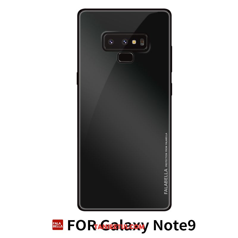 Etui Samsung Galaxy Note 9 Modna Marka Silikonowe Anti-fall, Pokrowce Samsung Galaxy Note 9 Czerwony Gwiazda Szkło