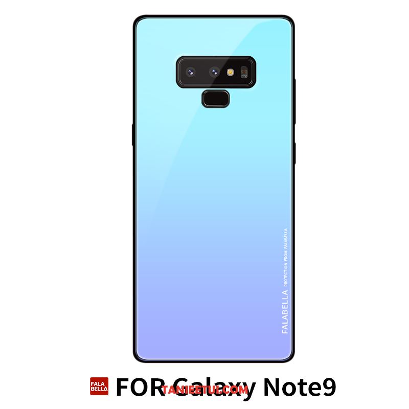 Etui Samsung Galaxy Note 9 Modna Marka Silikonowe Anti-fall, Pokrowce Samsung Galaxy Note 9 Czerwony Gwiazda Szkło