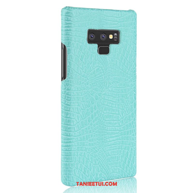 Etui Samsung Galaxy Note 9 Ochraniacz Czerwony Wzór Krokodyla, Pokrowce Samsung Galaxy Note 9 Vintage Torby Nubuku Orange