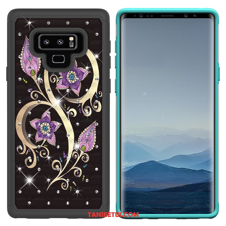 Etui Samsung Galaxy Note 9 Ochraniacz Modna Marka Anti-fall, Futerał Samsung Galaxy Note 9 Silikonowe Telefon Komórkowy Czerwony