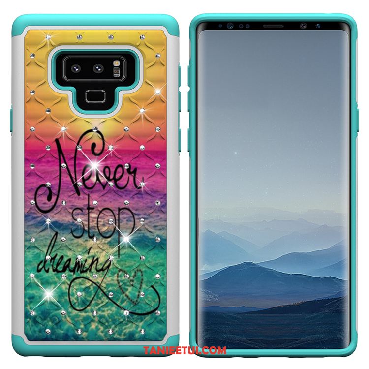 Etui Samsung Galaxy Note 9 Ochraniacz Modna Marka Anti-fall, Futerał Samsung Galaxy Note 9 Silikonowe Telefon Komórkowy Czerwony