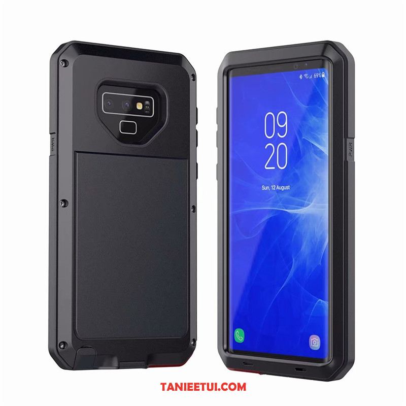 Etui Samsung Galaxy Note 9 Silikonowe All Inclusive Anti-fall, Futerał Samsung Galaxy Note 9 Ochraniacz Czerwony Gwiazda