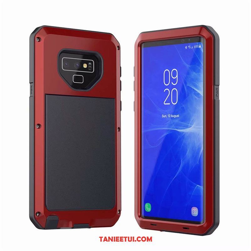 Etui Samsung Galaxy Note 9 Silikonowe All Inclusive Anti-fall, Futerał Samsung Galaxy Note 9 Ochraniacz Czerwony Gwiazda