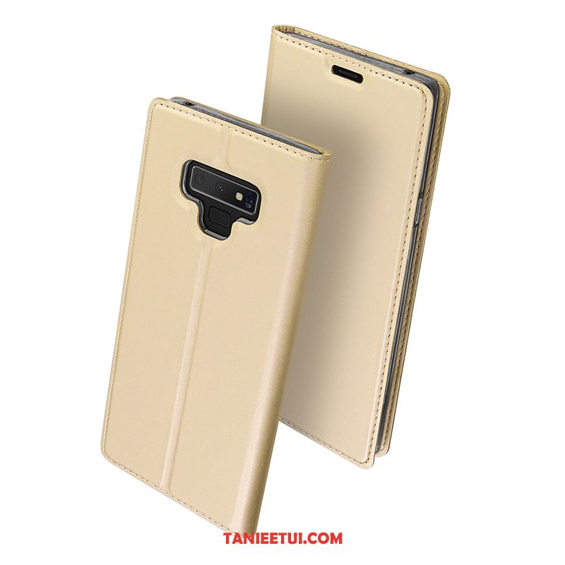 Etui Samsung Galaxy Note 9 Skórzany Futerał Klapa Silikonowe, Obudowa Samsung Galaxy Note 9 Miękki All Inclusive Telefon Komórkowy