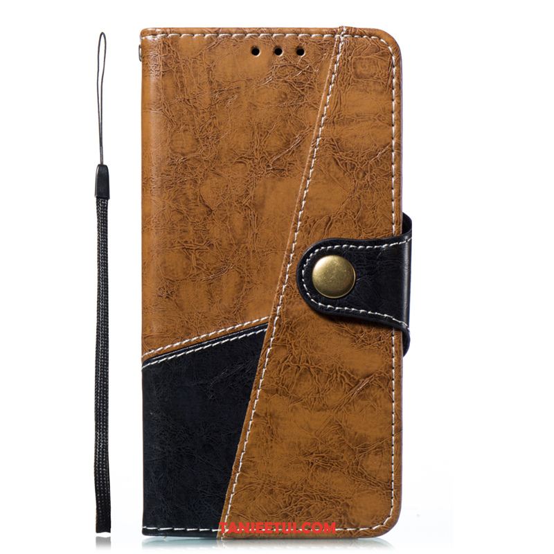 Etui Samsung Galaxy Note 9 Szycie Wspornik All Inclusive, Obudowa Samsung Galaxy Note 9 Skórzany Futerał Osobowość Kreatywne Braun