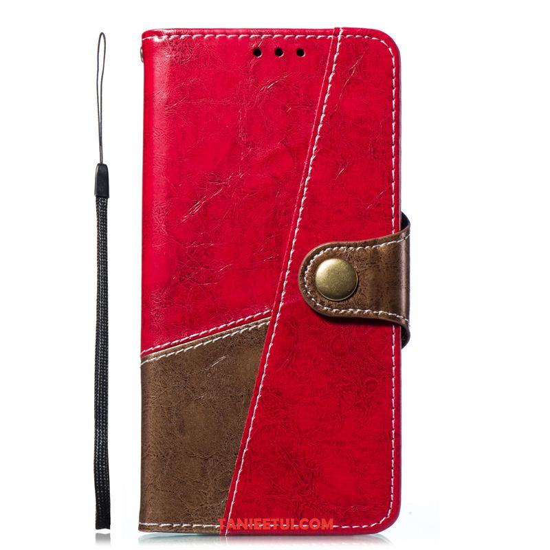 Etui Samsung Galaxy Note 9 Szycie Wspornik All Inclusive, Obudowa Samsung Galaxy Note 9 Skórzany Futerał Osobowość Kreatywne Braun