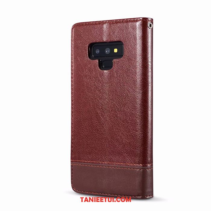 Etui Samsung Galaxy Note 9 Wiszące Ozdoby Ochraniacz Czerwony, Obudowa Samsung Galaxy Note 9 Anti-fall Gwiazda Telefon Komórkowy Braun