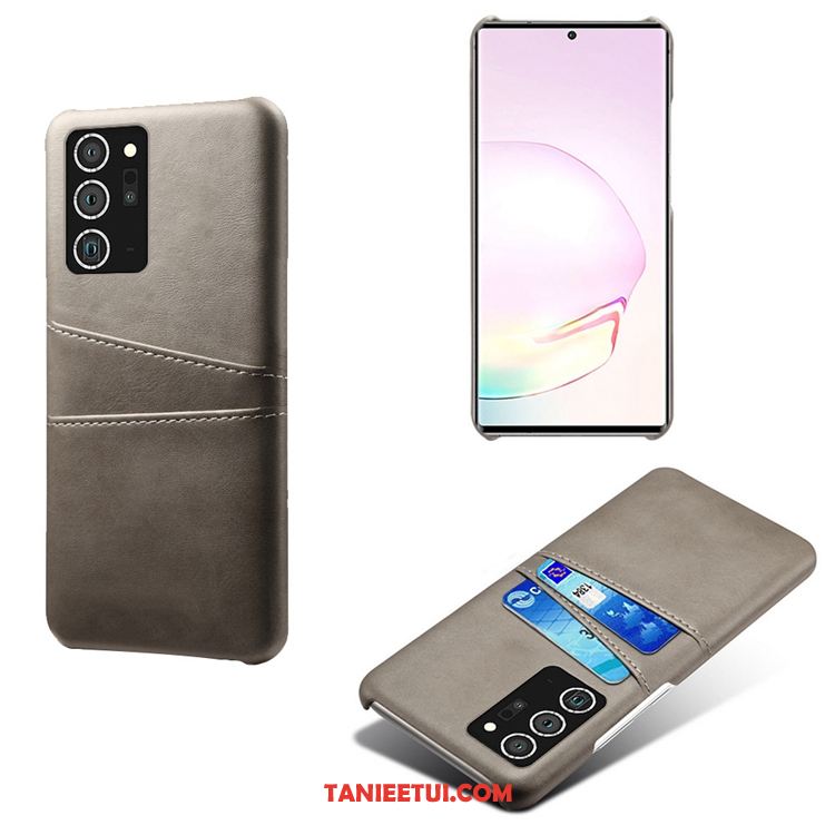 Etui Samsung Galaxy Note20 Ultra Telefon Komórkowy Czerwony Karta, Obudowa Samsung Galaxy Note20 Ultra Torby Osobowość Gwiazda