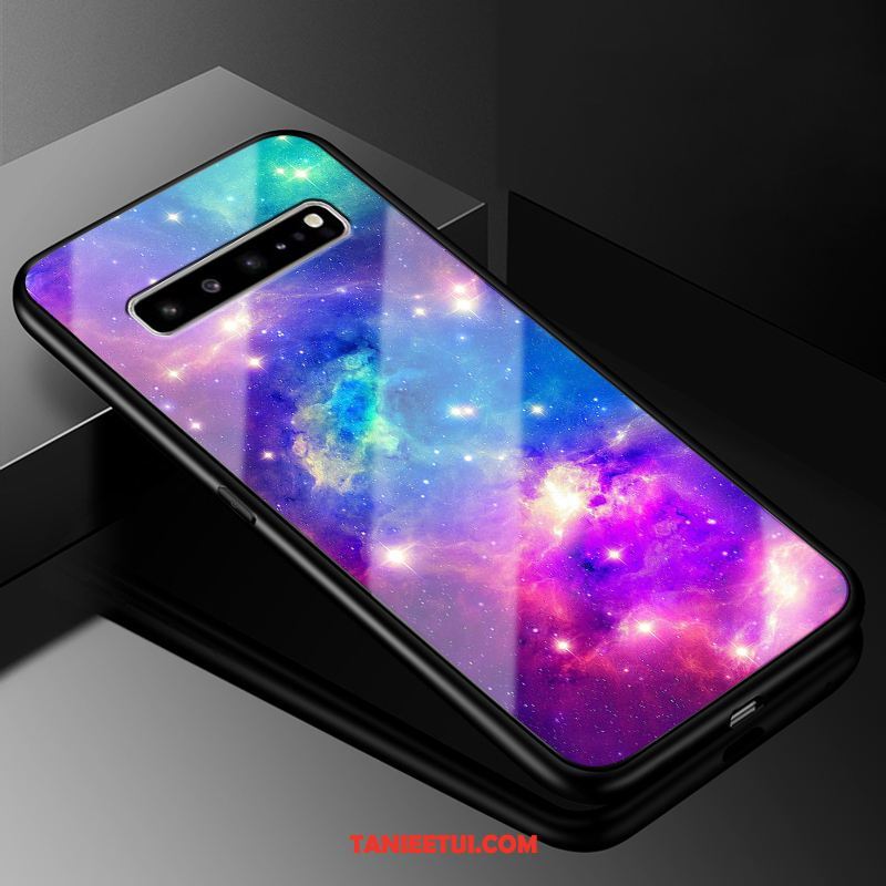 Etui Samsung Galaxy S10 5g Gwiazda Silikonowe Gwiaździsty, Pokrowce Samsung Galaxy S10 5g Ciemno Niebieski Telefon Komórkowy All Inclusive