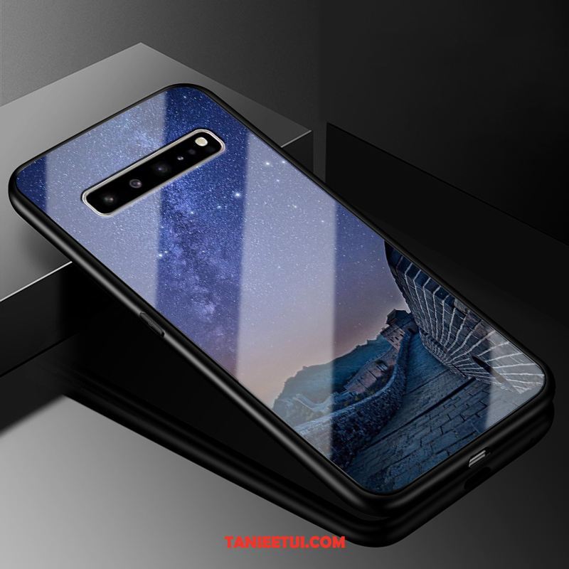 Etui Samsung Galaxy S10 5g Gwiazda Silikonowe Gwiaździsty, Pokrowce Samsung Galaxy S10 5g Ciemno Niebieski Telefon Komórkowy All Inclusive