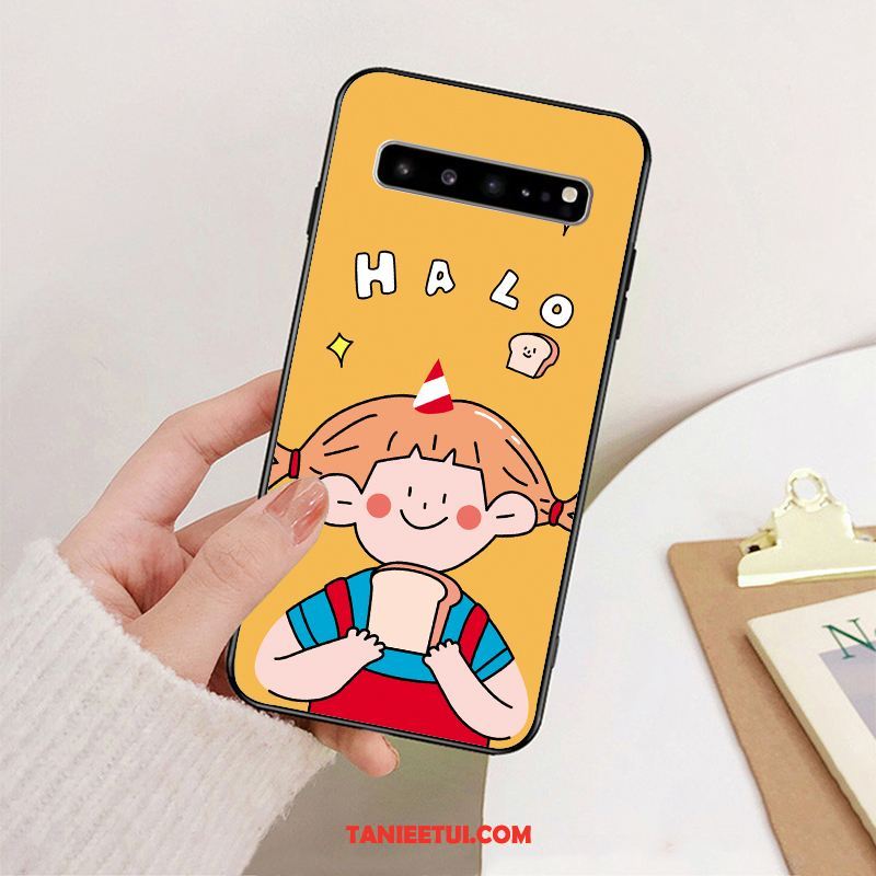 Etui Samsung Galaxy S10 5g Miękki Silikonowe Zakochani, Pokrowce Samsung Galaxy S10 5g Kreskówka Gwiazda Piękny