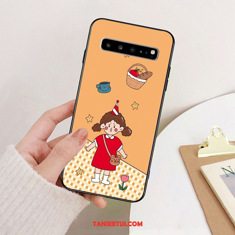 Etui Samsung Galaxy S10 5g Miękki Silikonowe Zakochani, Pokrowce Samsung Galaxy S10 5g Kreskówka Gwiazda Piękny