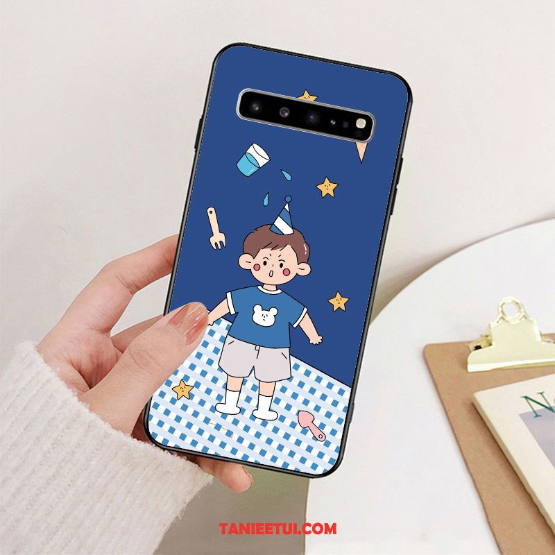 Etui Samsung Galaxy S10 5g Miękki Silikonowe Zakochani, Pokrowce Samsung Galaxy S10 5g Kreskówka Gwiazda Piękny