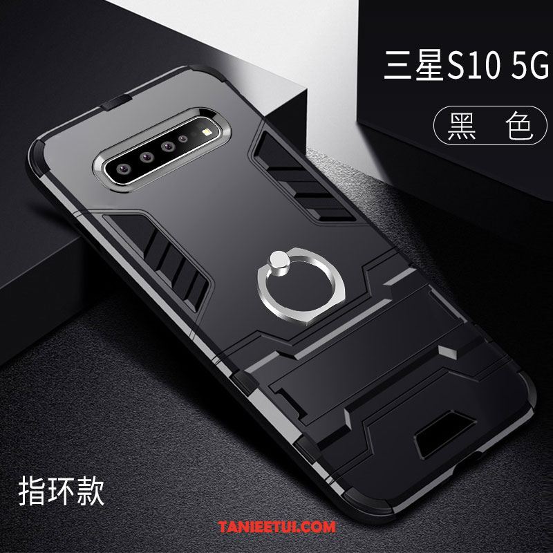 Etui Samsung Galaxy S10 5g Ring Cienkie Nubuku, Futerał Samsung Galaxy S10 5g Gwiazda Telefon Komórkowy Trudno