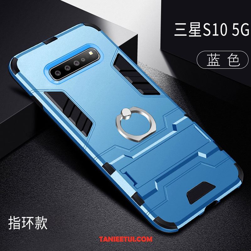 Etui Samsung Galaxy S10 5g Ring Cienkie Nubuku, Futerał Samsung Galaxy S10 5g Gwiazda Telefon Komórkowy Trudno