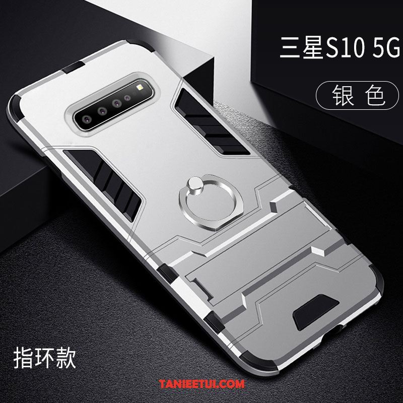 Etui Samsung Galaxy S10 5g Ring Cienkie Nubuku, Futerał Samsung Galaxy S10 5g Gwiazda Telefon Komórkowy Trudno