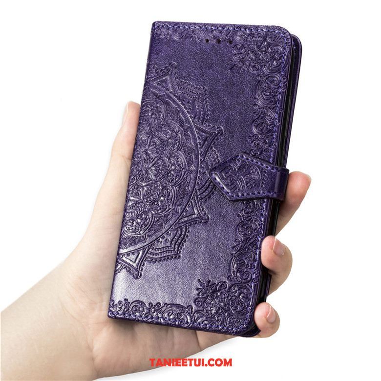 Etui Samsung Galaxy S10 5g Telefon Komórkowy Purpurowy Klapa, Futerał Samsung Galaxy S10 5g Skórzany Silikonowe Miękki