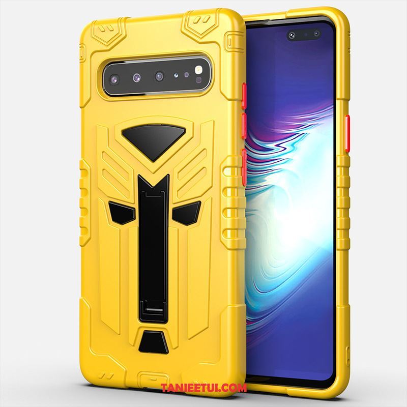 Etui Samsung Galaxy S10 5g Tylna Pokrywa Gwiazda Wspornik, Obudowa Samsung Galaxy S10 5g Telefon Komórkowy Ochraniacz Zielony