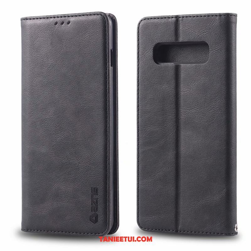 Etui Samsung Galaxy S10 5g Wysoki Koniec Gwiazda Eleganckie, Futerał Samsung Galaxy S10 5g Skórzany Telefon Komórkowy Biznes Braun