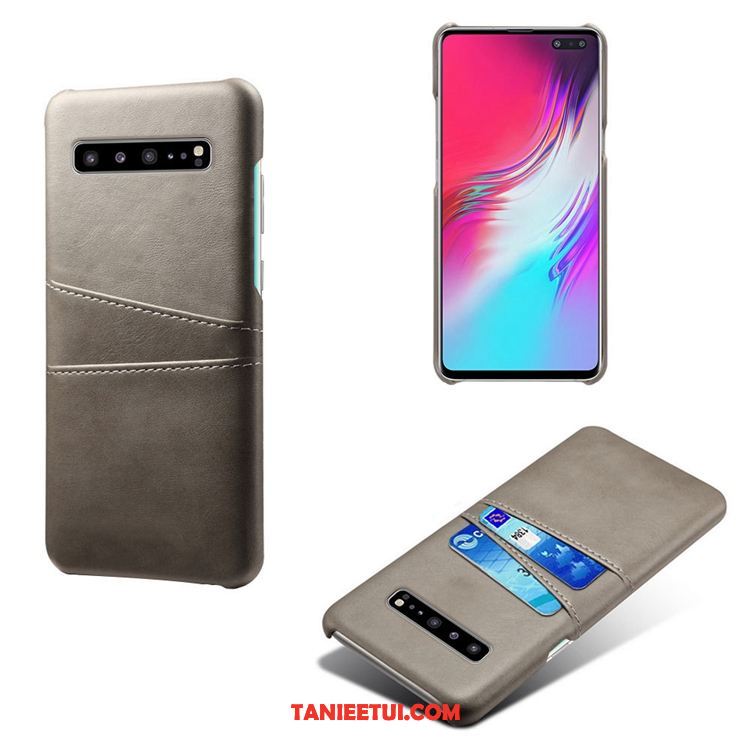 Etui Samsung Galaxy S10 5g Wzór Bydło Skóra, Pokrowce Samsung Galaxy S10 5g Osobowość Gwiazda Mały Braun