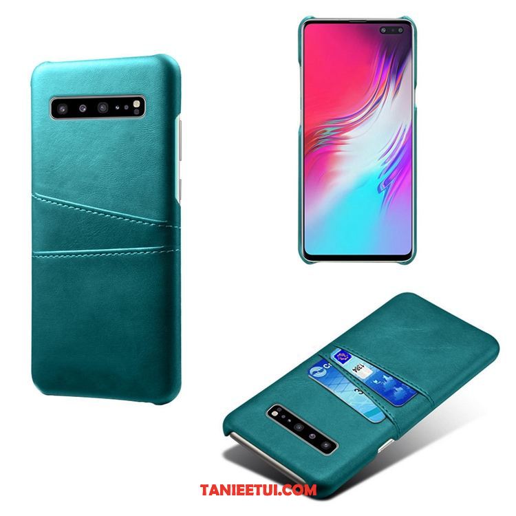 Etui Samsung Galaxy S10 5g Wzór Bydło Skóra, Pokrowce Samsung Galaxy S10 5g Osobowość Gwiazda Mały Braun