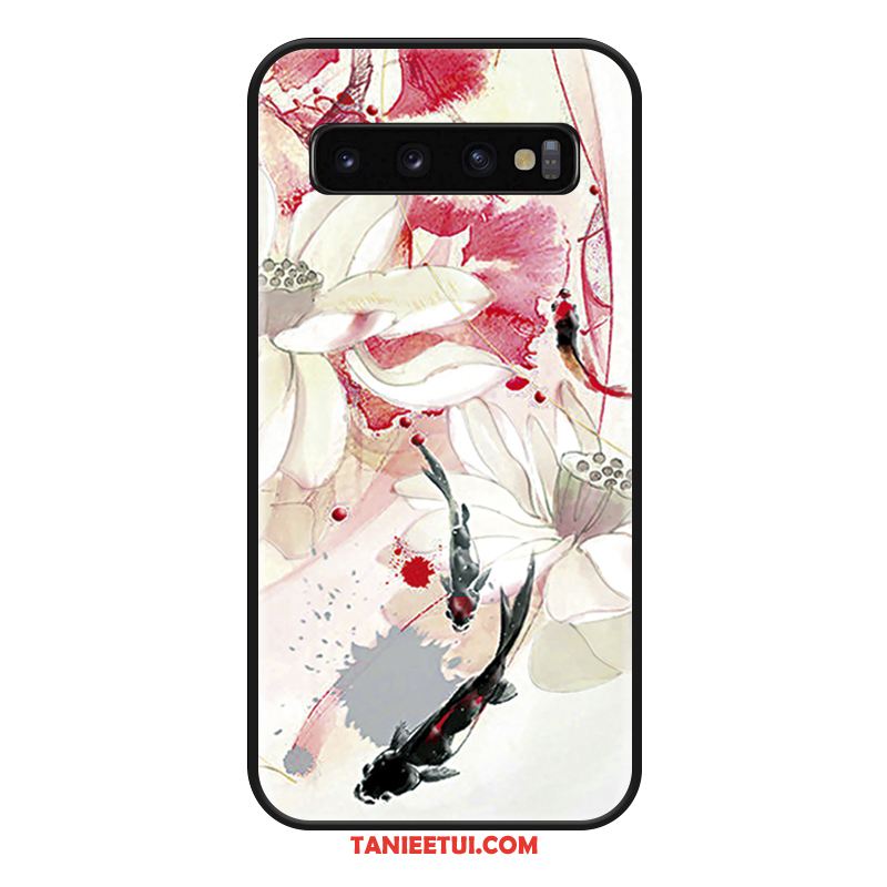 Etui Samsung Galaxy S10 All Inclusive Biały Kalmary, Obudowa Samsung Galaxy S10 Wiszące Ozdoby Anti-fall Telefon Komórkowy