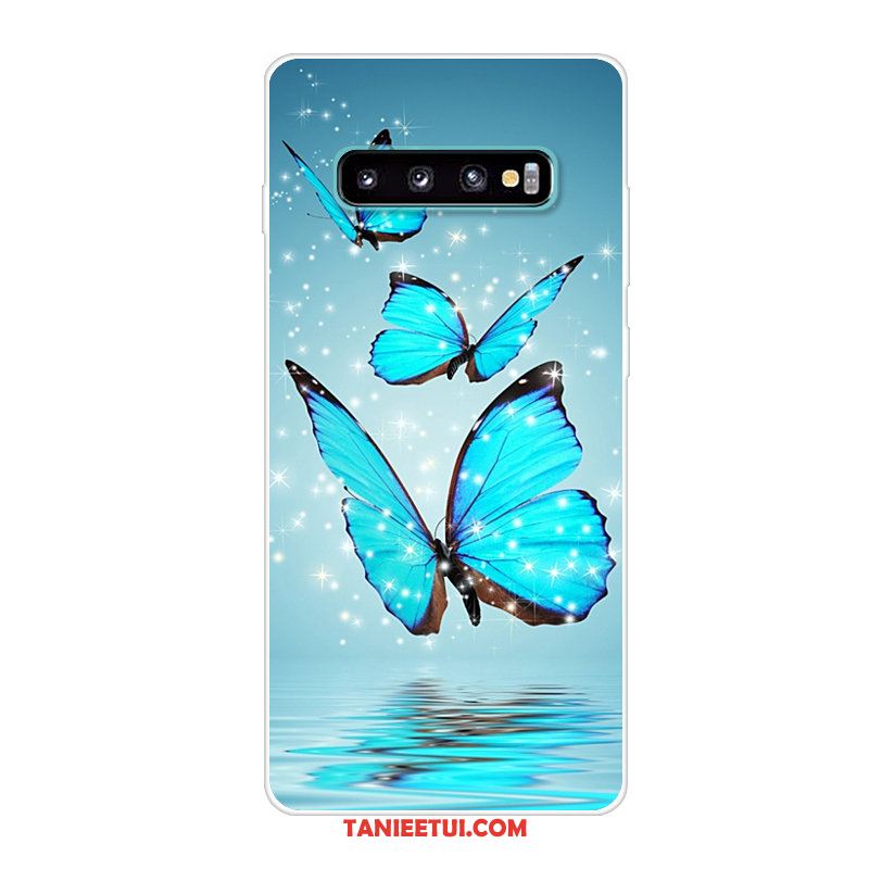 Etui Samsung Galaxy S10 Anti-fall Silikonowe Telefon Komórkowy, Obudowa Samsung Galaxy S10 Kreatywne Gwiazda Czerwony