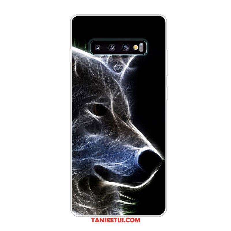 Etui Samsung Galaxy S10 Anti-fall Silikonowe Telefon Komórkowy, Obudowa Samsung Galaxy S10 Kreatywne Gwiazda Czerwony