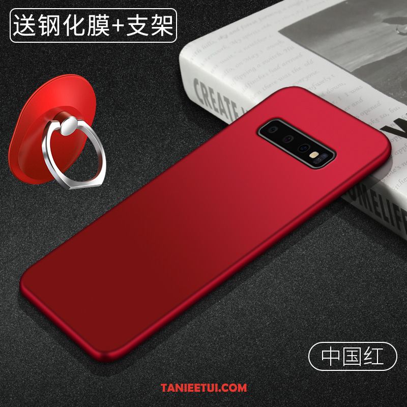 Etui Samsung Galaxy S10+ Cienkie Kreatywne Nubuku, Futerał Samsung Galaxy S10+ Tendencja Anti-fall Gwiazda