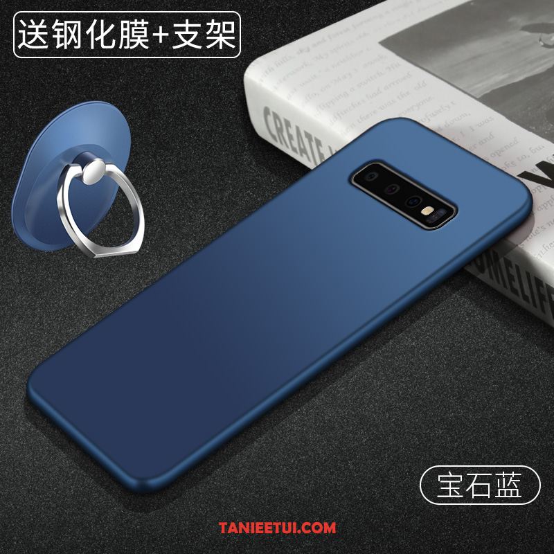 Etui Samsung Galaxy S10+ Cienkie Kreatywne Nubuku, Futerał Samsung Galaxy S10+ Tendencja Anti-fall Gwiazda