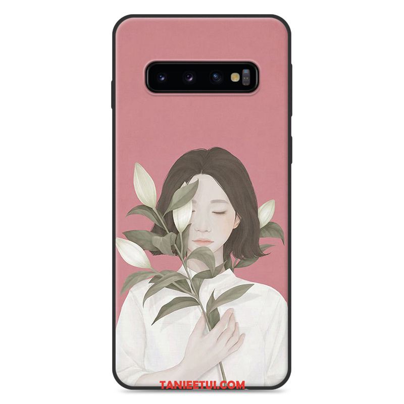 Etui Samsung Galaxy S10+ Gwiazda Niebieski Telefon Komórkowy, Pokrowce Samsung Galaxy S10+ Mały Silikonowe All Inclusive