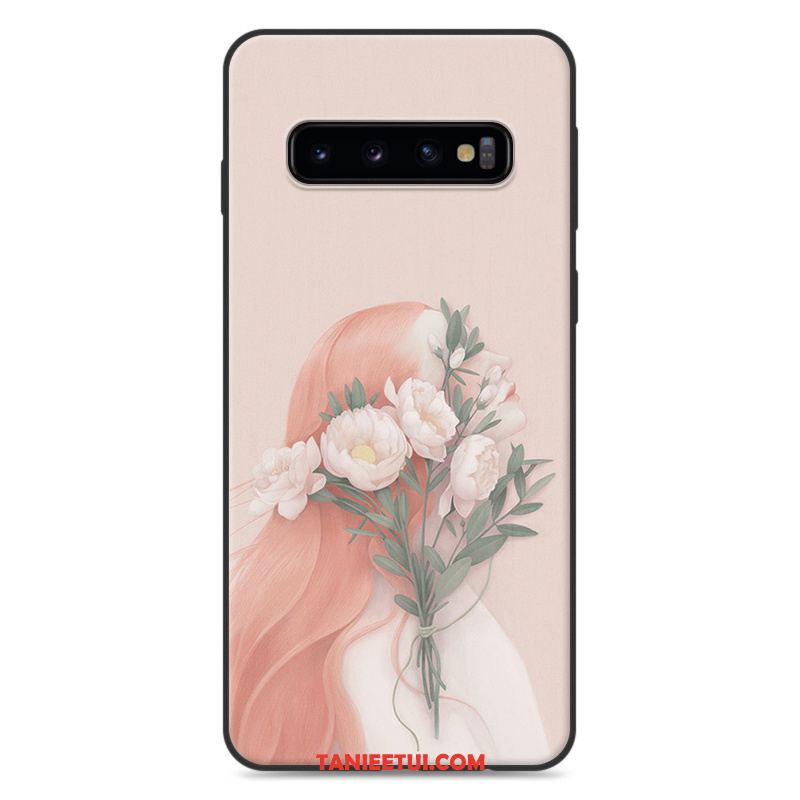 Etui Samsung Galaxy S10+ Gwiazda Niebieski Telefon Komórkowy, Pokrowce Samsung Galaxy S10+ Mały Silikonowe All Inclusive