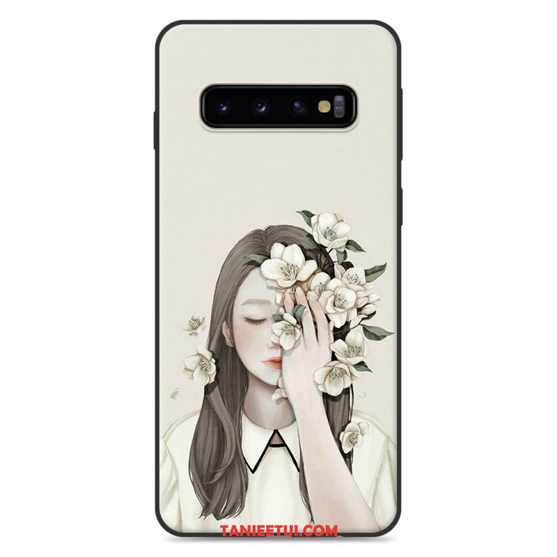 Etui Samsung Galaxy S10+ Gwiazda Niebieski Telefon Komórkowy, Pokrowce Samsung Galaxy S10+ Mały Silikonowe All Inclusive