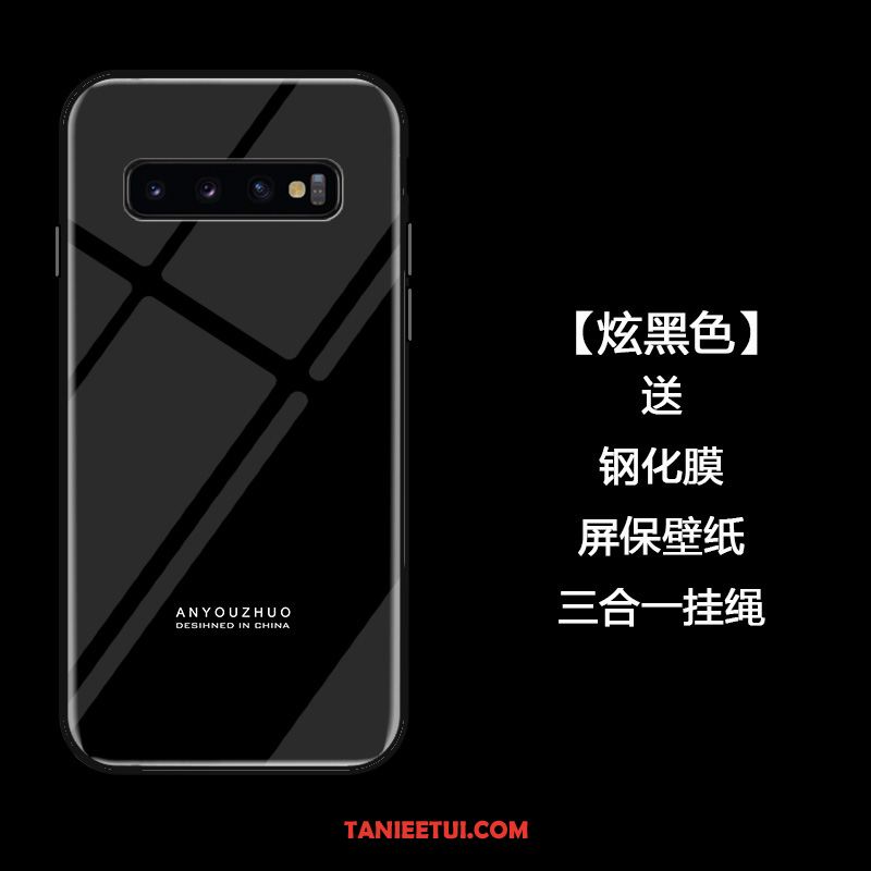 Etui Samsung Galaxy S10 Kolor Gradientu Osobowość Proste, Obudowa Samsung Galaxy S10 Anti-fall Wiszące Ozdoby Moda