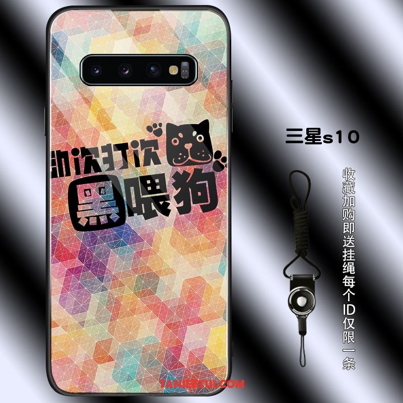 Etui Samsung Galaxy S10 Kolor Osobowość Kształt Diamentu, Pokrowce Samsung Galaxy S10 Kolorowe Młodzież All Inclusive