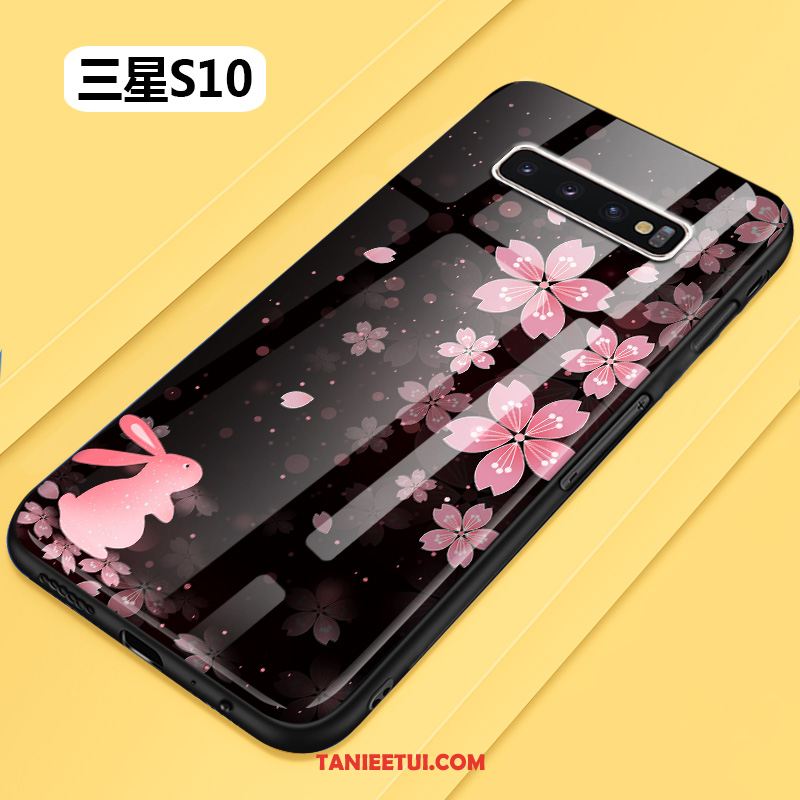 Etui Samsung Galaxy S10 Kreatywne Anti-fall Trudno, Pokrowce Samsung Galaxy S10 All Inclusive Telefon Komórkowy Szkło