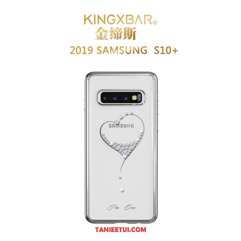 Etui Samsung Galaxy S10+ Lekki I Cienki Telefon Komórkowy Nowy, Futerał Samsung Galaxy S10+ Moda Złoto Gwiazda
