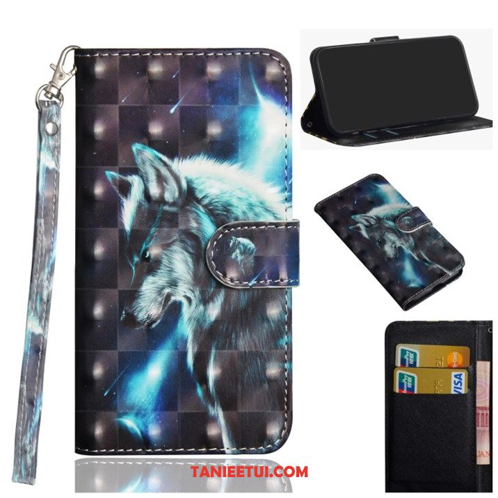 Etui Samsung Galaxy S10 Lite Gwiazda Telefon Komórkowy Skórzany Futerał, Pokrowce Samsung Galaxy S10 Lite Ochraniacz Czerwony