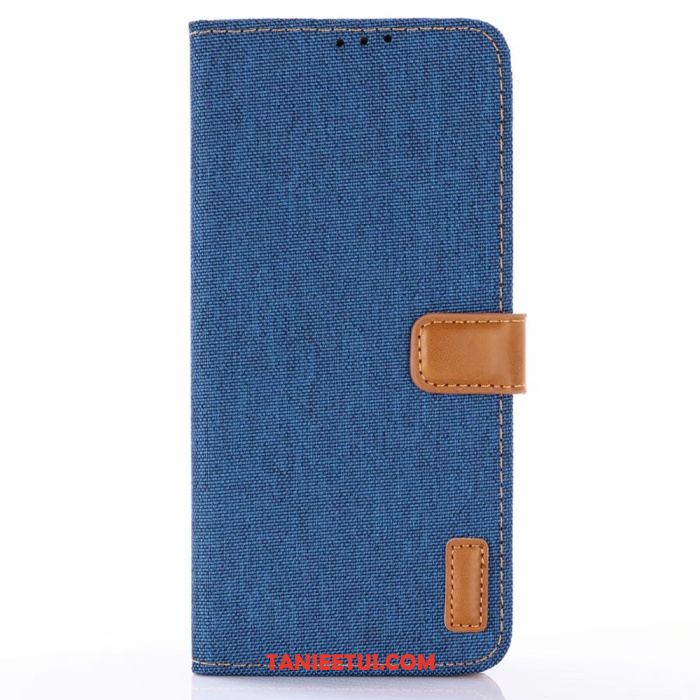 Etui Samsung Galaxy S10 Lite Ochraniacz Telefon Komórkowy Gwiazda, Futerał Samsung Galaxy S10 Lite Niebieski Skórzany Denim